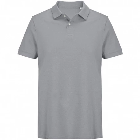 Рубашка поло унисекс Pacific, серая