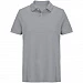 Рубашка поло унисекс Pacific, серая