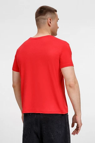 Футболка унисекс Senti, красная