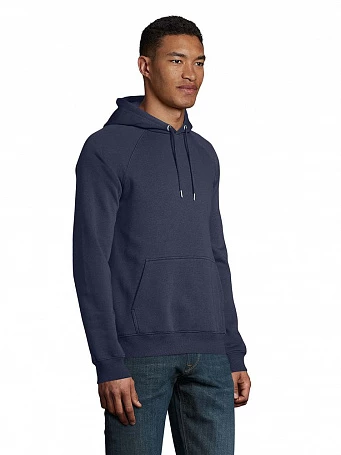 Толстовка унисекс Stellar, темно-синяя