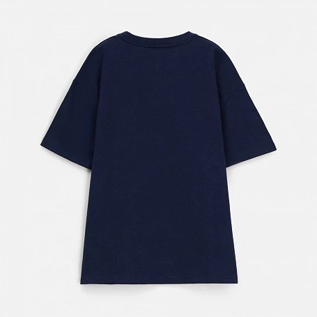 Футболка унисекс Durington, темно-синяя