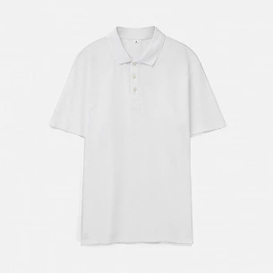 Рубашка поло унисекс Tervise, белая