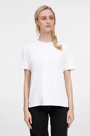 Футболка унисекс Senti, белая