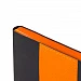 Ежедневник Bookmark, недатированный, черный с оранжевым