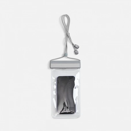 Водонепроницаемый чехол для телефона Aqualock, серый