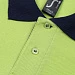 Рубашка поло Prince 190, зеленое яблоко с темно-синим