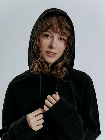 Худи унисекс Prima Vista, черное