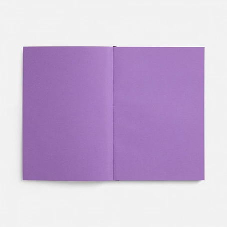 Ежедневник Flat, недатированный, фиолетовый, ver.2