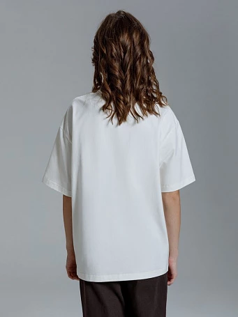 Футболка оверсайз Kangas, белая