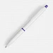 Ручка шариковая Bright Pop, белая с фиолетовым