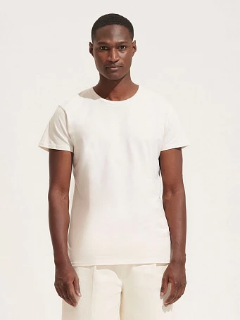 Футболка мужская Pioneer Men, молочно-белая