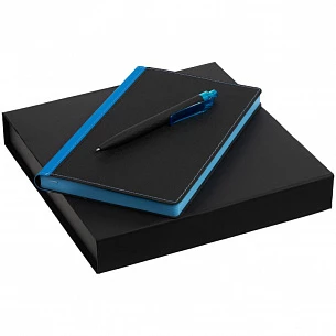 Набор Nice Twice, черный с голубым