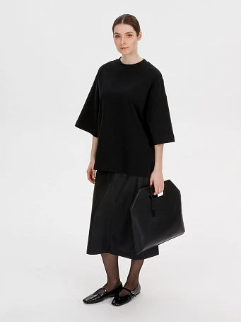 Футболка оверсайз Big Boss, черная