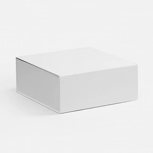 Коробка складная Quadra Fold, белая