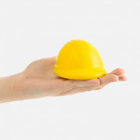 Антистресс «Каска», желтый