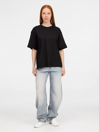 Футболка оверсайз унисекс Legacy, серый меланж