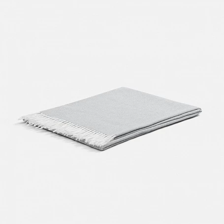 Плед «Гирвас», светло-серый