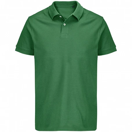 Рубашка поло унисекс Pacific, ярко-зеленая