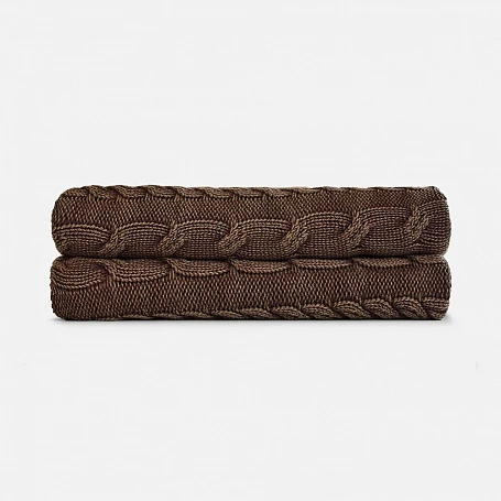 Плед Hygge, коричневый