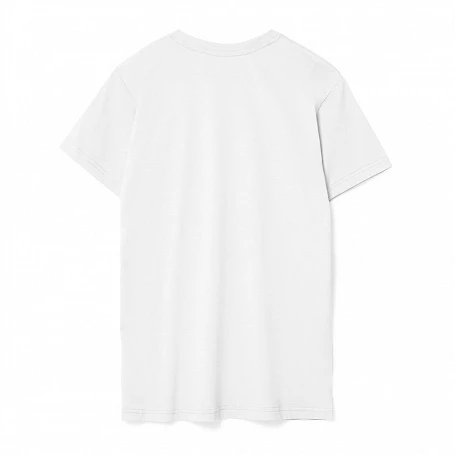 Футболка унисекс T-Bolka 160, белая (теплый оттенок)