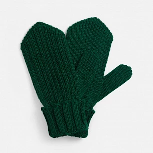 Варежки Nordkyn, темно-зеленые