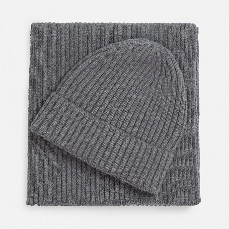 Шапка Laconi, темно-серый меланж