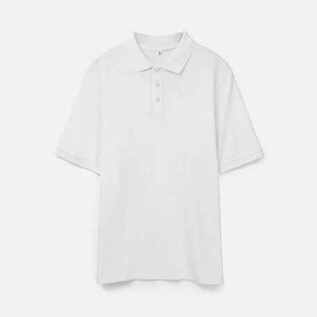 Рубашка поло унисекс Upswing, белая