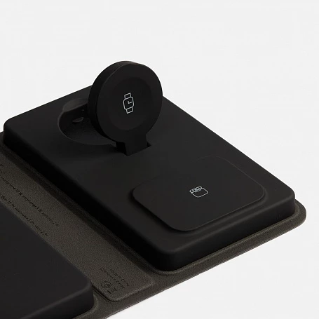 Внешний аккумулятор с беспроводной зарядкой reCover 8000 мАч, черный