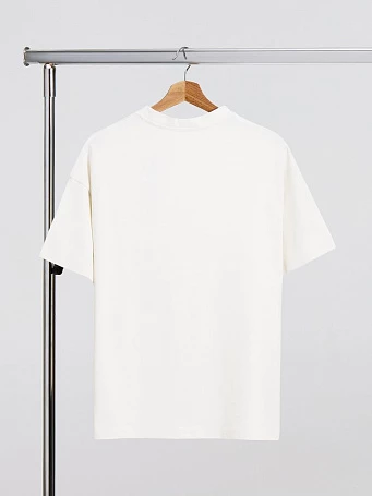 Футболка оверсайз унисекс Sinkopa, молочно-белая