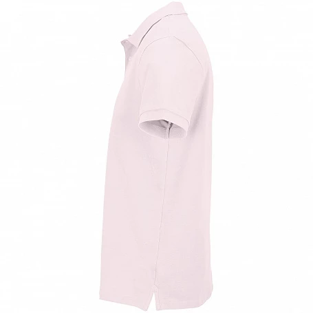 Рубашка поло унисекс Pacific, светло-розовая