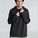 Толстовка с капюшоном унисекс Hoodie, серый меланж (антрацит)