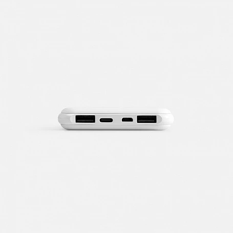 Аккумулятор с беспроводной зарядкой All Day Wireless, 10000 мАч, белый