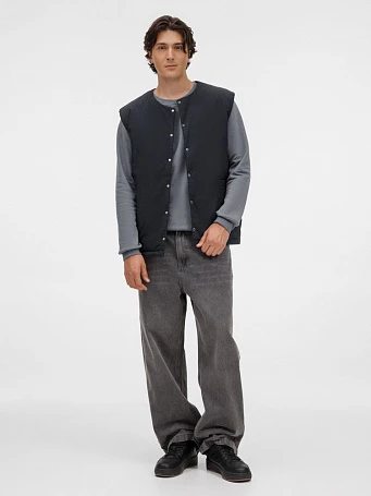 Жилет унисекс Veter, черный