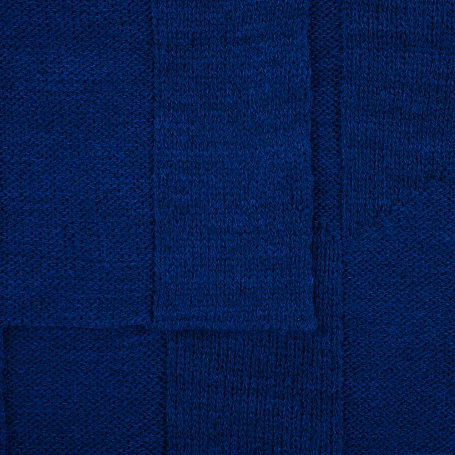 Плед Rombus, темно-синий (кобальт)