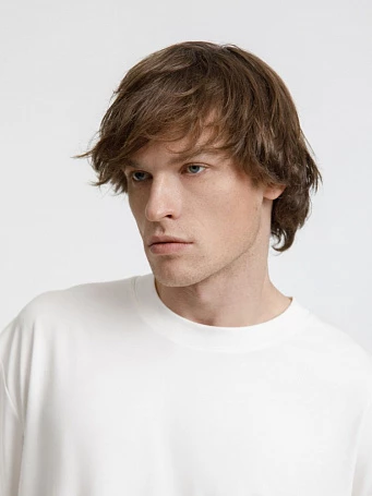 Футболка оверсайз унисекс Lavinia, белая