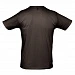 Футболка мужская Milano 190, темно-коричневая (шоколад)