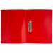 Папка с прижимом Expert, красная