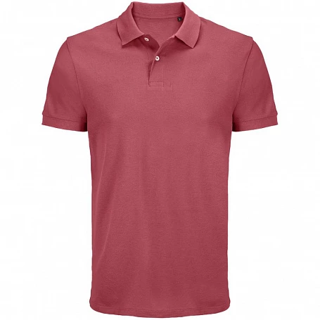 Рубашка поло унисекс Pacific, розовая (лососевая)