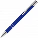 Ручка шариковая Keskus Soft Touch, ярко-синяя