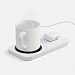 Беспроводное зарядное устройство с подогревом кружки Hot Task, белое