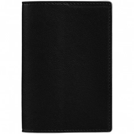 Обложка для паспорта Petrus, черная