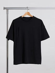 Футболка оверсайз унисекс Sinkopa, черная