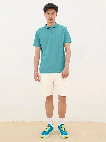 Рубашка поло унисекс Pitcher, кобальт (темно-синяя)