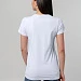 Футболка женская T-bolka Stretch Lady, белая (холодный оттенок)