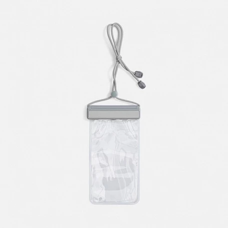 Водонепроницаемый чехол для телефона Aqualock, серый