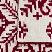 Шарф Wintertude M, красный с белым