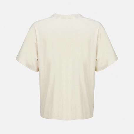 Футболка оверсайз унисекс Legacy, светло-бежевая (неокрашенная)