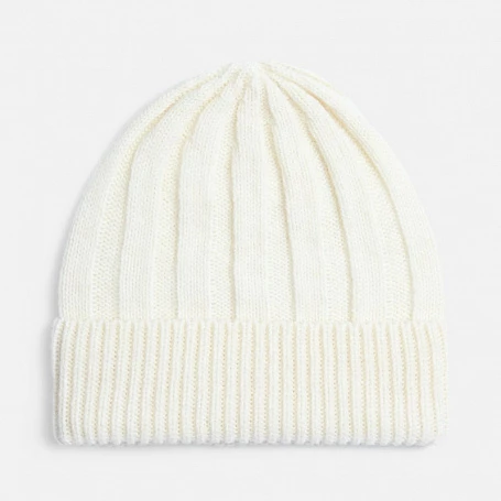 Шапка Bellish, белая (ванильная)