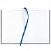 Ежедневник Bookmark, недатированный, черный с синим