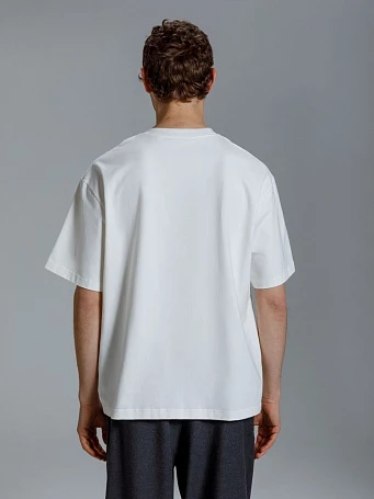 Футболка оверсайз Kangas, белая